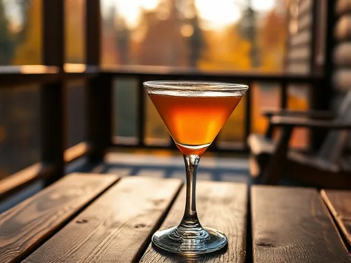 Smoky Martini - Outdoors