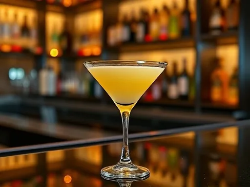 Smooth Pineapple Daiquiri - At a Bar