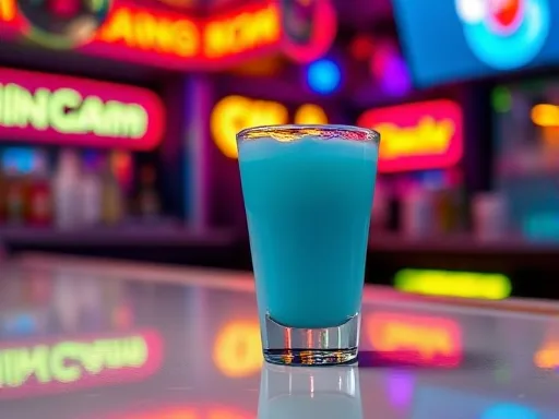 Smurf on the Rag - At a Bar