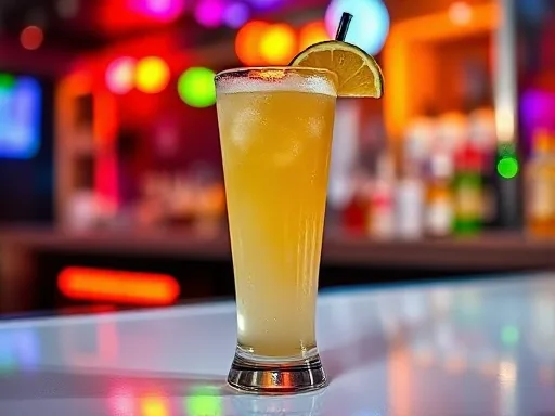 Something Peachie - At a Bar