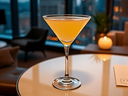 Sour Apple Martini - At Home