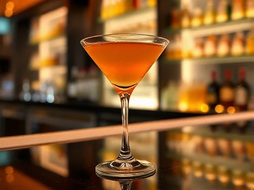 Southern Gin Cocktail - At a Bar