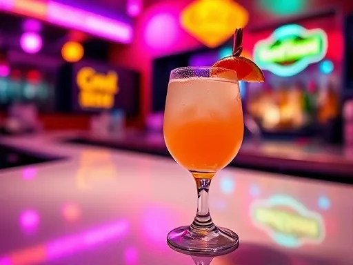 Southern Pink Flamingo - At a Bar
