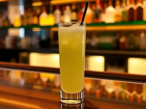 Sparkley Spritz - At a Bar
