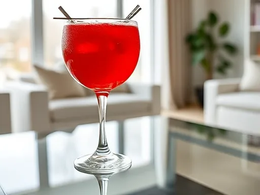 Spiced Cherry Jello - At Home