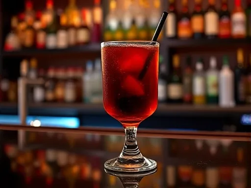 Spiced Cherry - At a Bar