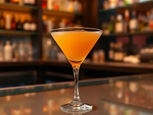 Spiced Peach Punch - At a Bar