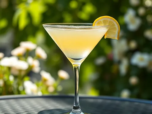 Spring Feeling Cocktail - Outdoors