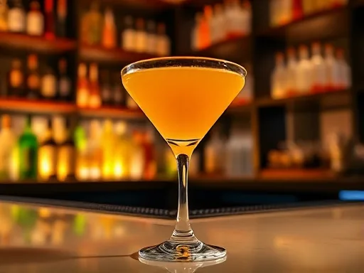 Stork Club Cocktail - At a Bar