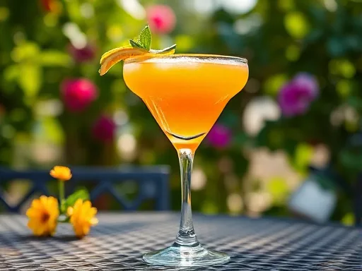 Stork Club Cocktail - Outdoors