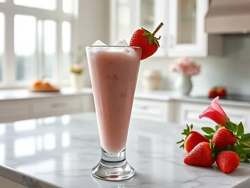 Strawberries And Cream - At Home