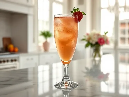 Strawberry Cascade - At Home