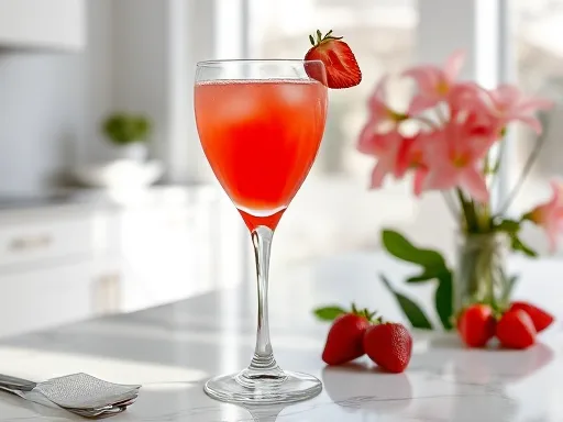 Strawberry Daiquiri Punch - At Home