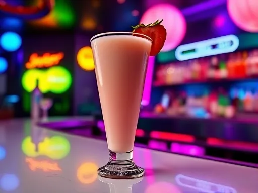 Strawberry Fetish - At a Bar