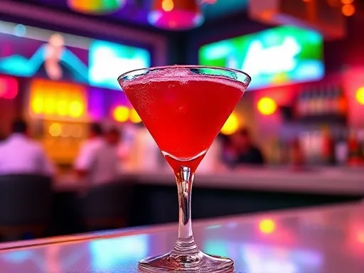Strawberry Ice - At a Bar