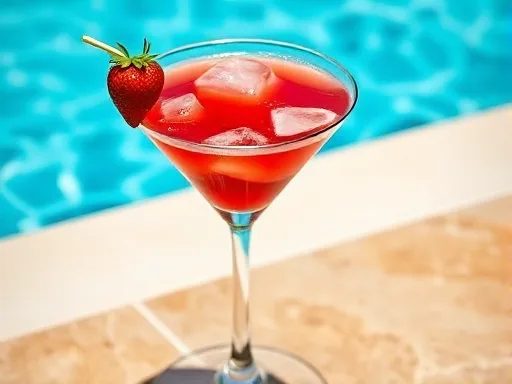 Strawberry Ice - Outdoors
