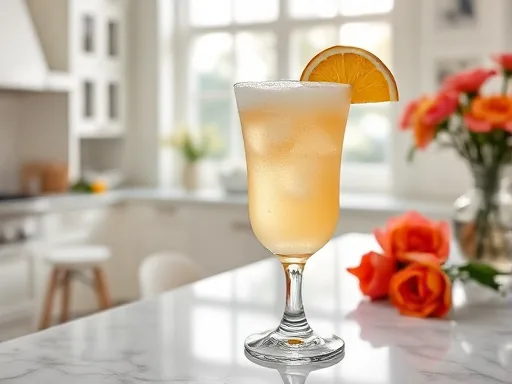 Strawberry-Peach Daiquiri - At Home