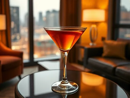 Super O Martini Cocktail - At Home