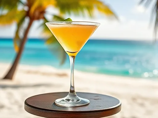 Tango Martini Cocktail - Outdoors