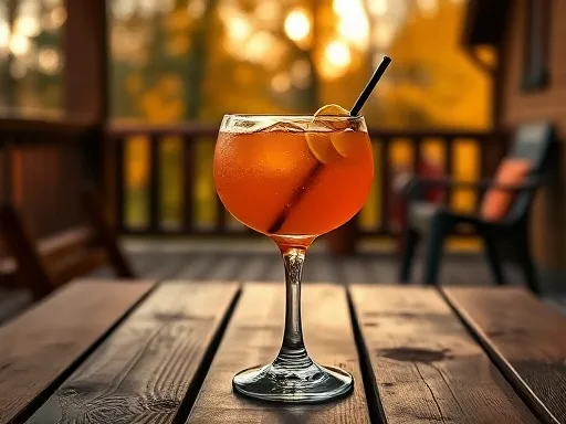 Tartan Champagne Punch - Outdoors