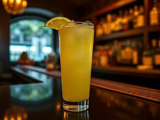 Tartan Swizzle - At a Bar