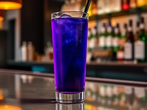 Tattooed Smurf - At a Bar