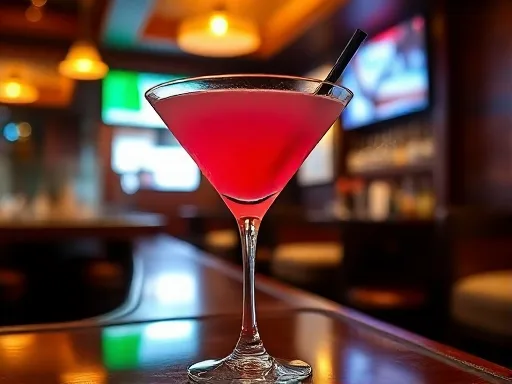 Tequila Cocktail - At a Bar
