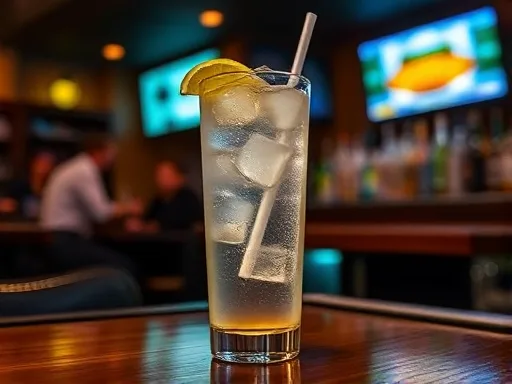 Tequila Cooler - At a Bar