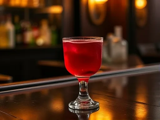 Tequila Cosmo - At a Bar