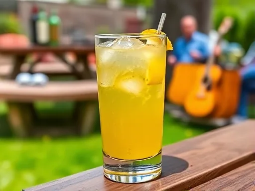 Tequila Old-Fashioned - Outdoors