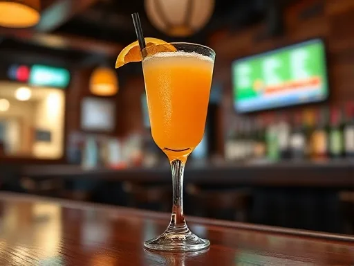 Tequila Screwdriver - At a Bar
