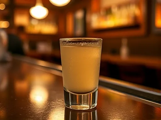 Tequila Shot - At a Bar