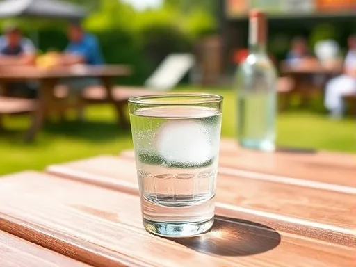 Tequila Surprise Shooter - Outdoors