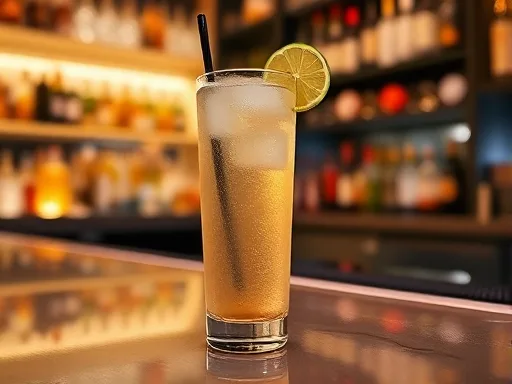 Tequila and Tonic - At a Bar