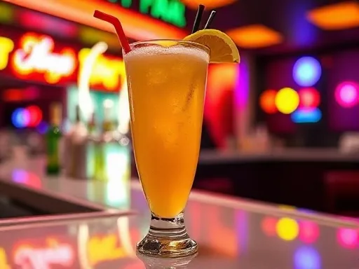 Texas Apple Delight - At a Bar