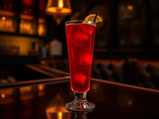 The Original Singapore Sling - At a Bar