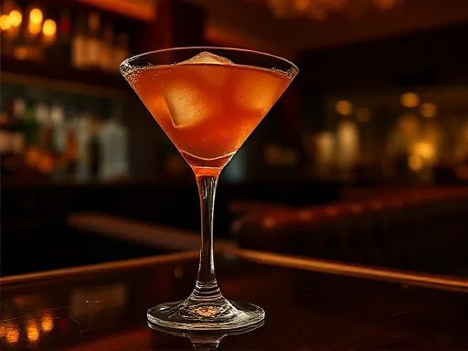 Three-Miler Cocktail - At a Bar