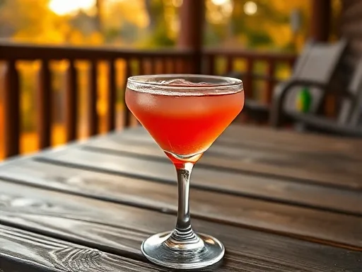 Three-Miler Cocktail - Outdoors