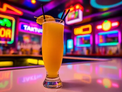 Tiki Rum - At a Bar