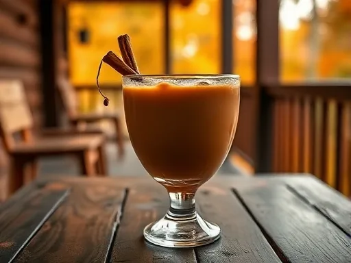 Tom and Jerry Punch - Outdoors