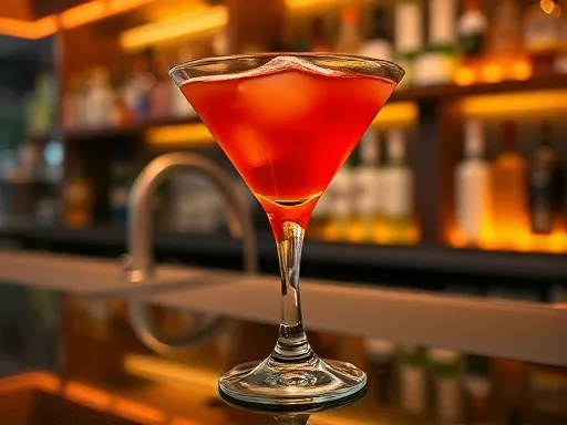 Tomato Cocktail - At a Bar