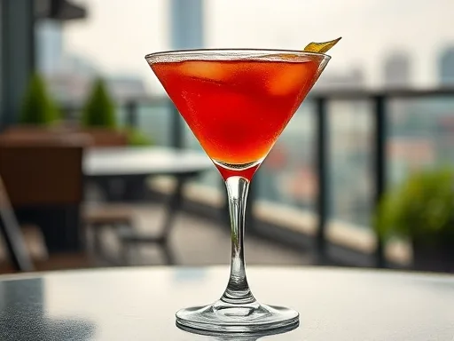 Tomato Cocktail - Outdoors