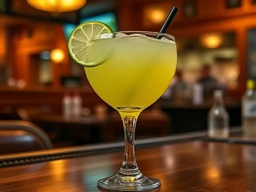 Top Shelf Margarita - At a Bar