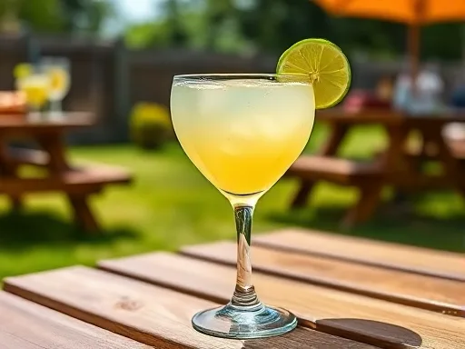 Top Shelf Margarita - Outdoors