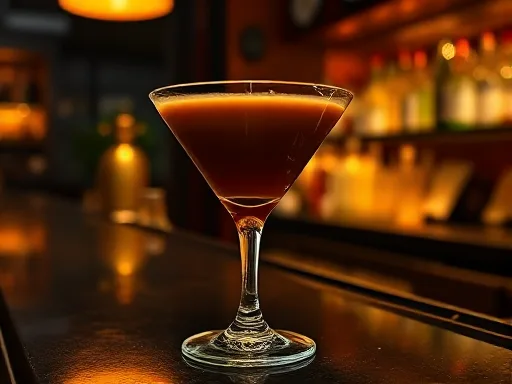 Torridora Cocktail - At a Bar