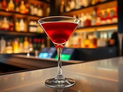 Trinity Cocktail - At a Bar