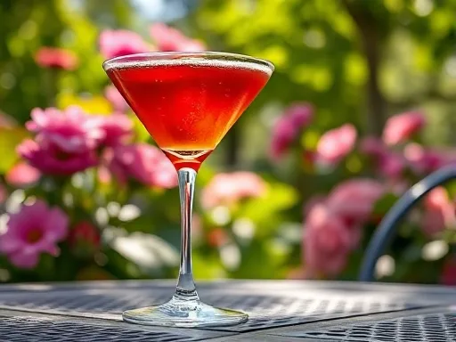 Trinity Cocktail - Outdoors