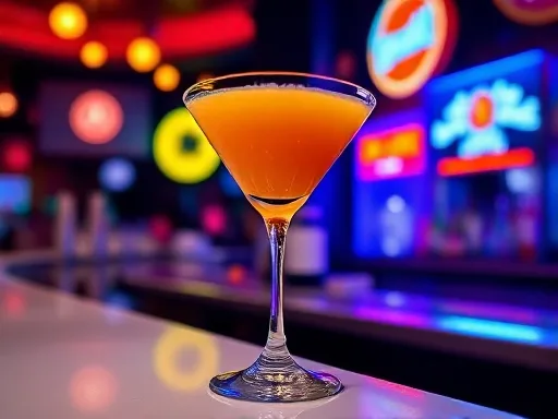 Tropical Martini - At a Bar