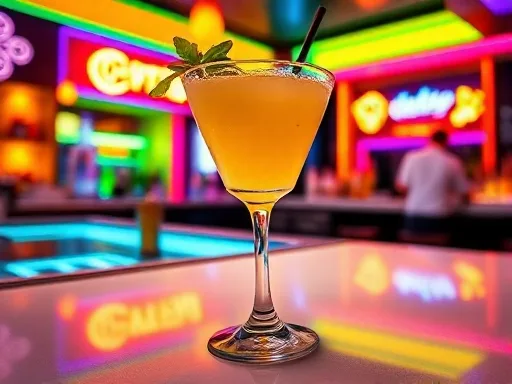Tropical Nat - At a Bar