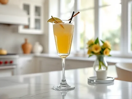 Tropical Pear Fizz - At Home